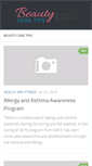 Mobile Screenshot of beautycaretips.biz